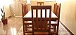 Mesa madeira rustica kit com 6 cadeiras - Imagem 10