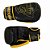 Kit Boxe Muay Thai Pretorian Core Luva Preta e Amarela + Bandagem + Protetor Bucal - Imagem 6