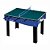 Mesa Multi Jogos 3 x 1 Pebolim, Ping Pong e Futebol de Botão Klopf 1058 Galera - Imagem 4