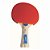Raquete de Tênis de Mesa / Ping Pong 2 Estrelas Klopf 5015 Shark - Imagem 7