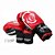 Kit Boxe Muay Thai Pretorian Elite Luva 12 OZ Vermelha e Preta + Bandagem + Protetor Bucal - Imagem 10