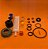 Kit reparo viton com bucha de couro - Imagem 2