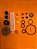 Kit reparo viton com bucha de couro - Imagem 1