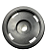 Roda de Plástico Extratora EA135 Original IPC - Imagem 1