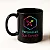 Caneca Preta Porcelana 325ml | Personalize do eu Jeito - Imagem 1