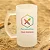 Caneca Chopp Vidro Jateado 500ml | Personalize do eu Jeito - Imagem 1