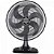 Ventilador de Mesa Ventisol Turbo 6 50cm Preto 127v - Imagem 1