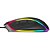 Mouse Gamer Fortrek Cruiser New Edition 12000 Dpi Rgb Preto - Imagem 3
