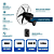 Ventilador de Parede Ventisol Falcon 60cm - Bivolt - Eficiência e Qualidade - Imagem 9