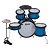 Bateria Infantil Luen Star Kids Azul - Imagem 2