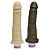 Pênis de Borracha Macio com Vibrador 20 x 4,5cm - Imagem 1