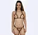 Lingerie Feminina Conjunto Dominadora em Couro com Detalhes em Pelúcia Tam Único - Imagem 1