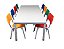 Conjunto Refeitório Infantil 4, 6 ou 8 lugares - Imagem 1