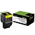 Original 70C8HY0 Toner Lexmark 708HY Amarelo Autonomia 3.000Páginas - Imagem 1