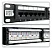 T568AB CAT6 Patch Panel Furukawa Sohoplus 35050439 24PORTAS Com Guia - Imagem 1