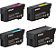 Kit T40W Quatro Cores Original Cartucho Preto Ciano Magenta Amarelo Epson Para T3170 T5170 - Imagem 1