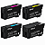 Cartucho Epson Kit T40W Original Preto Ciano Magenta Amarelo Epson Para T3170 T5170 - Imagem 1