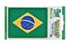 Patches Bandeira Brasil - Imagem 1