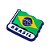 Imã de geladeira Bandeira - Brasil - Imagem 2