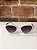 Óculos de sol Perla Prado ref: Anine Cor: Branco com Strass - Imagem 1