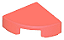 Placa redonda 1x1 de 1/4 Coral - Imagem 1