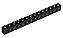 Tijolo Lego Technic 1x14 com Furos Preto - Imagem 1