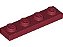 Placa 1x4 Dark Red - Imagem 1