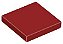 Placa Lisa 2x2 Dark Red - Imagem 1