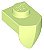 Placa Modificada 1x1 com dente vertical Yellowish Green - Imagem 1