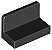 Painel 1x2x1 com cantos arredondados Preto - Imagem 1