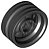 Roda 30mm D. x 14mm para Pneu 43.2 x 14 Preta - Imagem 1