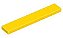 Placa Lisa 1x6 Amarela - Imagem 1