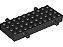 Tijolo Modificado 4x10 com 4 pinos preto - Imagem 1