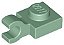 Placa Modificada 1x1 com Clip Horizontal Sand Green - Imagem 1