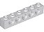 Tijolo Lego Technic 1x6 com Cinza Claro - Imagem 1