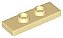 Placa Modificada 1x3 Bege - Imagem 1
