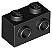 Tijolo Modificado 1x2 Preto - Imagem 1