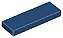 Placa Lisa 1x3 Azul Escura - Imagem 1