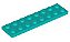 Placa 2x8 Dark Turquoise - Imagem 1
