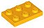 Placa 2x3 - Laranja Brilhante - Imagem 1