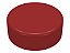 Placa Lisa Redonda 1x1 Dark Red - Imagem 1