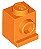 Tijolo Modificado 1x1 Laranja - Imagem 1