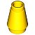 Cone 1x1 com Sulco Superior Amarelo - Imagem 1