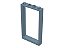 Moldura de porta 1x4x6 com dois furos na parte superior e inferior sand blue - Imagem 1