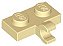 Placa modificada 1x2 com Clip Horizontal Bege - Imagem 1