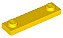 Placa Modificada 1x4 Amarela - Imagem 1