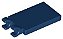 Placa Modificada 2x3 com clip Azul Escura - Imagem 1