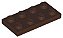 Placa 2x4 Marrom Escura - Imagem 1