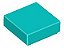 Placa Lisa 1x1 Azul Turquesa - Imagem 1