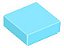 Placa Lisa 1x1 Medium Azure - Imagem 1